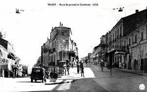 Tiaret - Rues Bugeaud et Cambon - 1956 